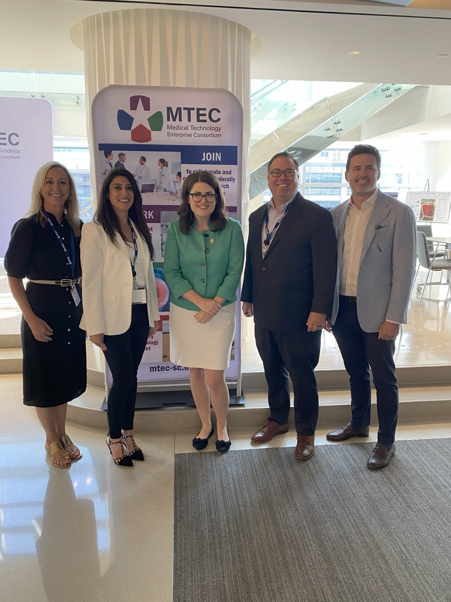 In July, Cornerstone's team participated in MTEC’s Defense Medical Innovation Summit. Thanks to the MTEC team for a great event!