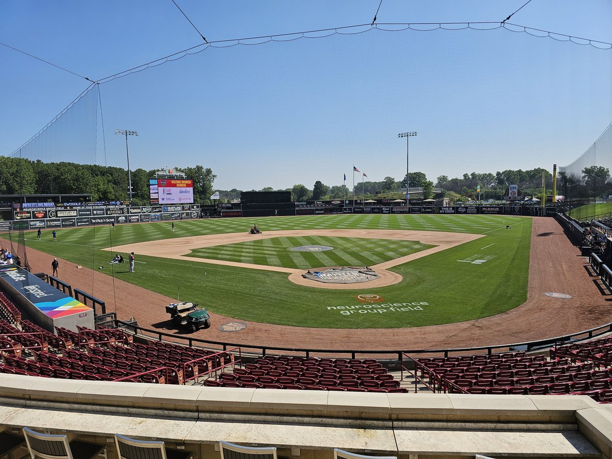 Chris Mehring (@cmehring) on Twitter photo Game 2 of the <a href="/TimberRattlers/">Wisconsin Timber Rattlers</a> series with Great Lakes could not be played on a more perfect day!
Details: milb.com/wisconsin/team…
📻: AM1280, WNAM at 11:50am
📺: CW-14 at Noon
🖥: MLBtv Free Game of the Day! Game 2 of the <a href="/TimberRattlers/">Wisconsin Timber Rattlers</a> series with Great Lakes could not be played on a more perfect day!
Details: milb.com/wisconsin/team…
📻: AM1280, WNAM at 11:50am
📺: CW-14 at Noon
🖥: MLBtv Free Game of the Day!