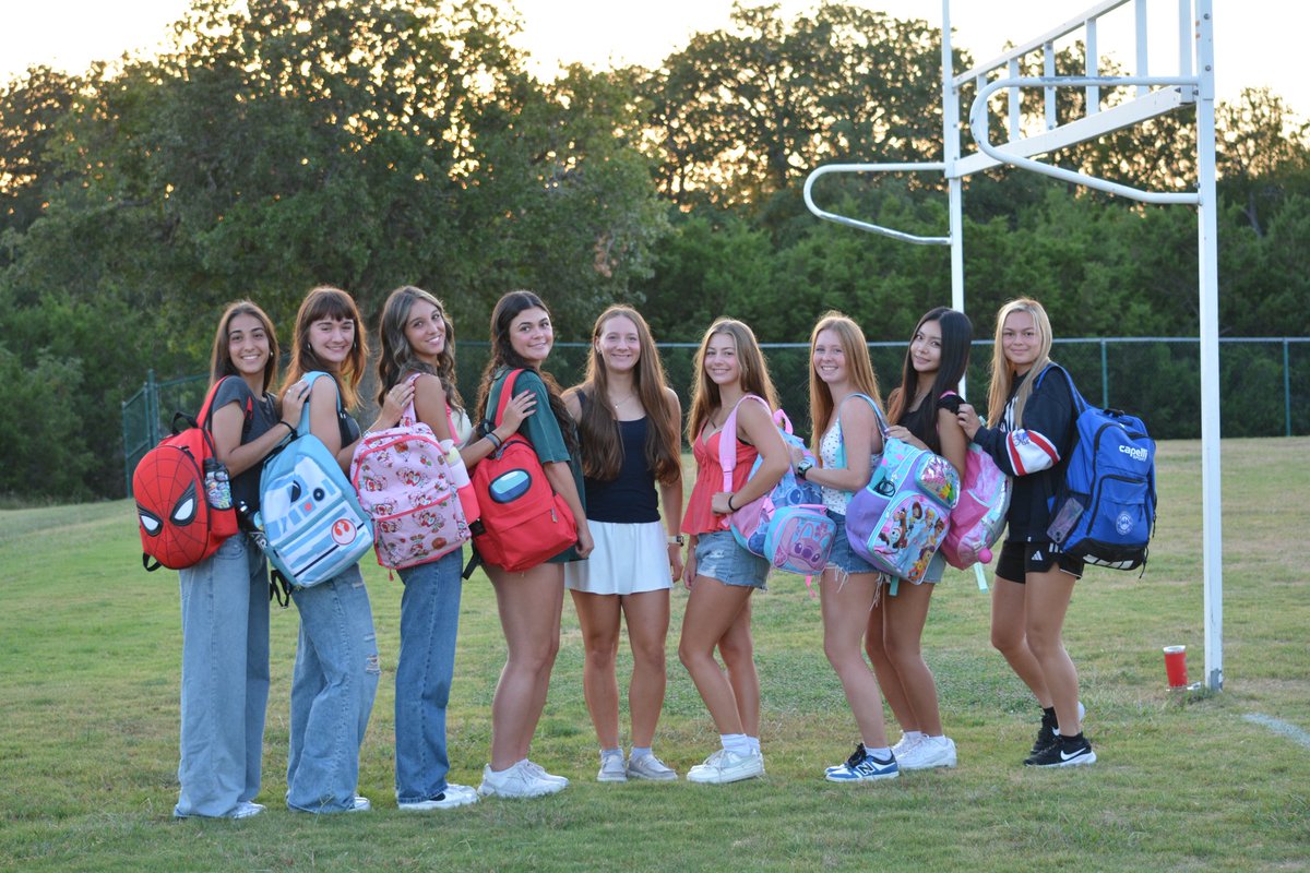 Senior Sunrise! First Day of School! First Day of Senior Year! Hope it is a Magical year for all of our Lady Rangers! #VRTWD