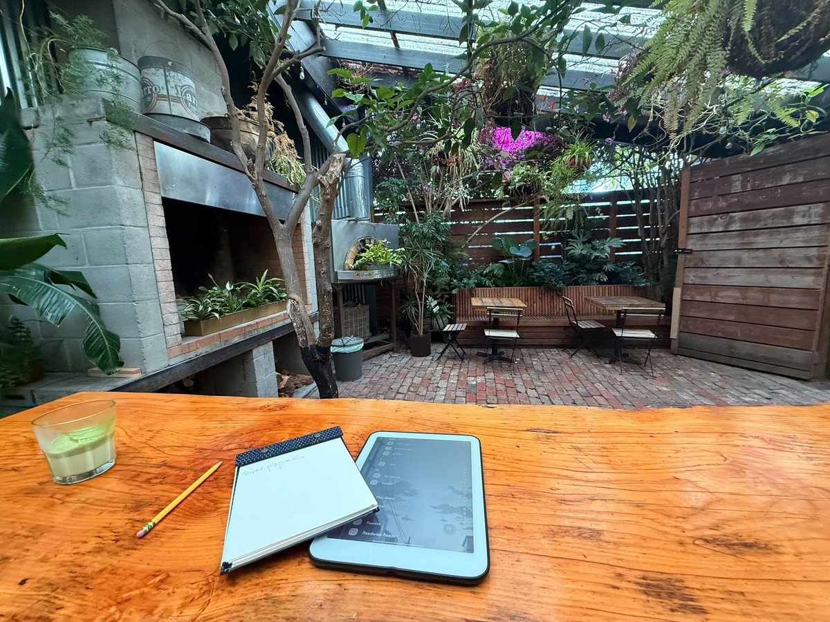 this space may look quiet now, but on Saturday afternoon we’ll fill it with life for our “Amber Hours - Night Market &amp; Soiree” ✨

⏰ 5 to 8pm
📍 Stable Café

come join us, <a href="/nautilusquest/">Nautilus</a>, and friends for an evening of live music, a coffee ceremony, DC-1 demos, tarot card