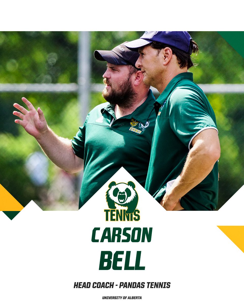 BearsandPandas's tweet photo. A new era begins for Pandas Tennis 🐼 🎾

Long-time assistant and award-winning coach Carson Bell takes the helm as head coach, bringing nearly two decades of U of A tennis experience, national titles, and international playing success.

🗞️ https://t.co/hQSRzSzNSN https://t.co/ysn5YzSrXe