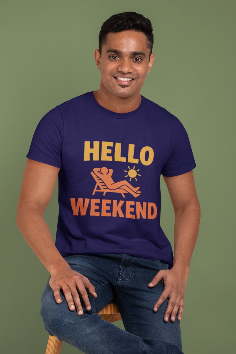 Maximilian2878's tweet image. &quot;HELLO WEEKEND 🌞&quot;
Finally… two days of pure bliss.
What’s your first move when the weekend starts?
🔗redbubble.com/shop/ap/172884…
#HelloWeekend #WeekendVibes #FridayFeeling #RelaxMode #GoodVibesOnly