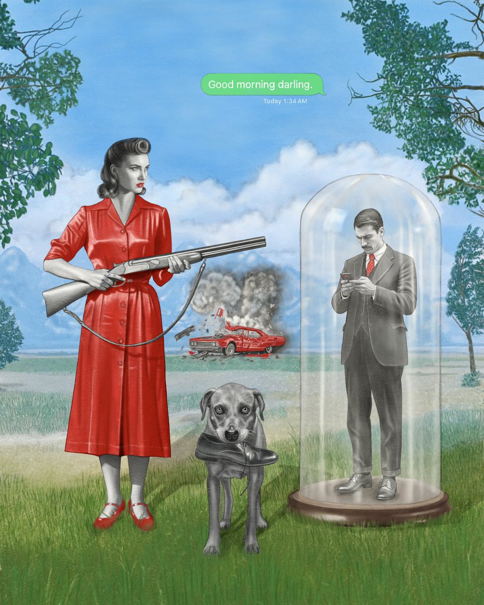 My first drop on <a href="/objktcom/">objkt</a> is live🚨
 “Life is a Bad Hollywood movie”

- Market crash: 1/1 auction. 250Tez
-Good morning darling 15 ed 15Tez
-The Final Cut. 10 ed. 20Tez 
- Hunting Season 25 ed 5Tez
- Poster: OE. 1Tez

Thanks to <a href="/RDToTheMoon/">Rob | Rdtothemoon</a> and <a href="/objktcom/">objkt</a> team for your support♥️