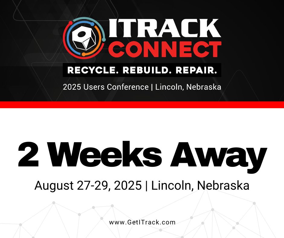 ISoftData's tweet photo. We're counting down the days until the ITrack Connect 2025 Users Conference! There is still time to make a last minute decision to join us at our homebase here in Lincoln, Nebraska. 

Register Today: https://t.co/tyeqYRn5ev

#ITrack #UsersConference #ITrackConnect https://t.co/AbWN8IOgeP