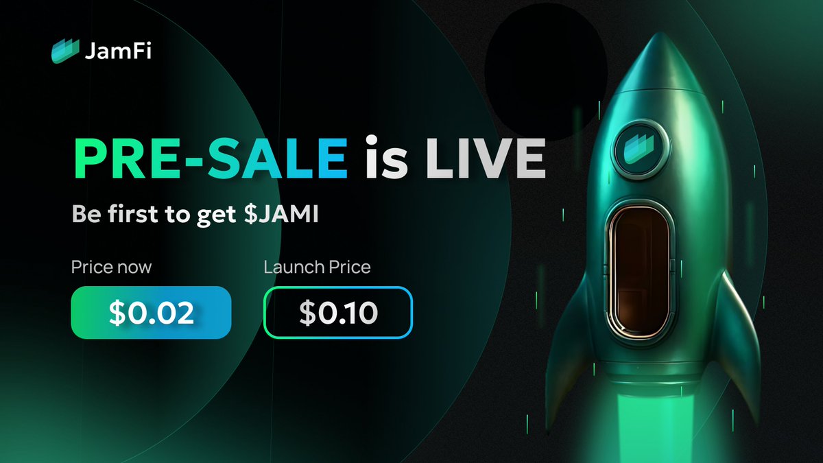 🚀 JamFi Pre-Sale is LIVE!

We are still early
Only institutional investors and whales know about us
We’ve already raised more than $400.000

Now we offer this opportunity to you

We want to make a change for more than 330 million people
And our plans are huge

👀 Join Now