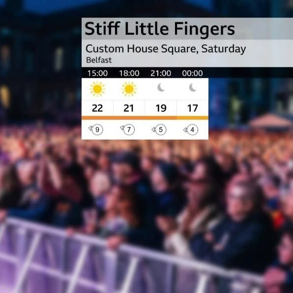 barrabest's tweet photo. โ๏ธ BELFAST is getting a Greatest Hits weekend!
๐ง Fri: Ben Nicky โ On a High under sunny skies
๐ค Sat: Stiff Little Fingers โ Alternative Ulster, no rain
๐ Sun: Texas โ Say What You Want, itโs all SUN ๐
#Belfast #CustomHouseSquare https://t.co/DXYWORrFto