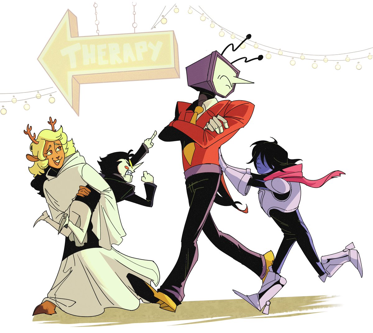 Noelle convinced them to go to couples therapy
#deltarune #spamtenna