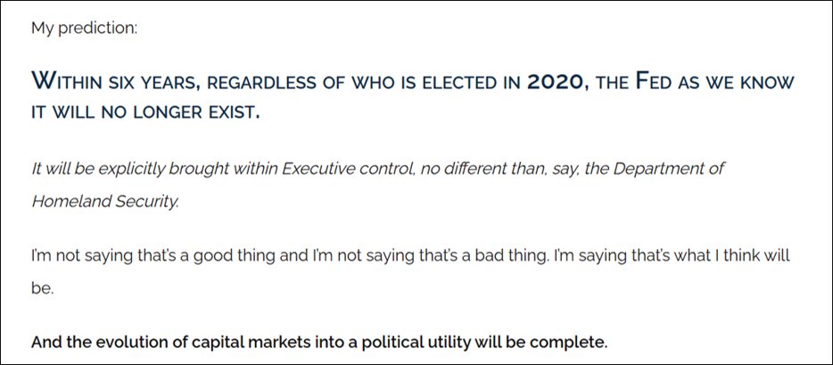 I was just reminded by Harper that I wrote this in August 2019. Prettay prettay prettay good, if I do say so myself.

From "LEEROY JENKINS!!!"
epsilontheory.com/leeroy-jenkins/