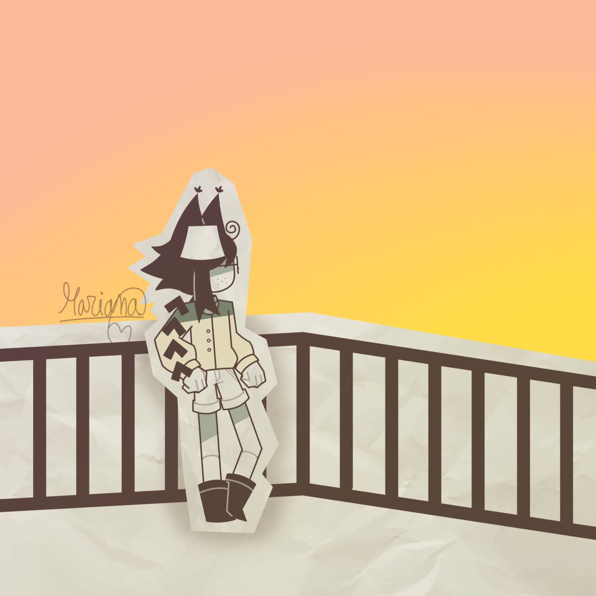 Mari_SugarLover's tweet image. Just one of MY dRawings about Kevin, right?
#fundamentalpapereducation #FPE #FpeKevin #VOCALOID #fanart #art