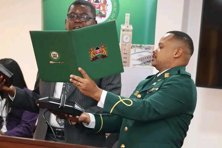 GKTongoyo's tweet photo. I chaired The National Assembly Committee on Administration and internal security during the vetting of the newly nominated members of the National Police service Commission (NPSC). 
Dr. Amani Yuda Kimora nominated for the position of Chairperson and  Ms.Angeline Sipora Yiamiton appeared before the committee today.
The committee will retreat to prepare its report on the suitability of the candidates and thereafter table it in the House for consideration.