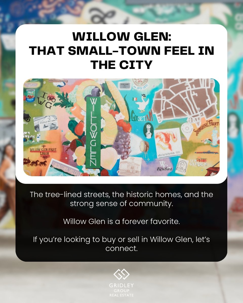 LRGridley's tweet image. I love strolling down Lincoln Avenue, where local shops and cafés greet familiar faces. The neighborhood is rich with history, character, and pride.

Thinking of buying or selling in Willow Glen? Let’s connect, I’m a local expert.

#GridleyGroup #Real #REALTOR®️ #DRE01349340