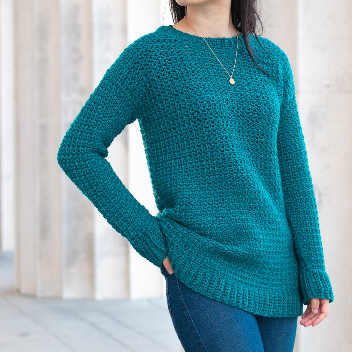 OombawkaDesign's tweet image. Simple Textured Sweater - free crochet pattern - bit.ly/2XhDSc4