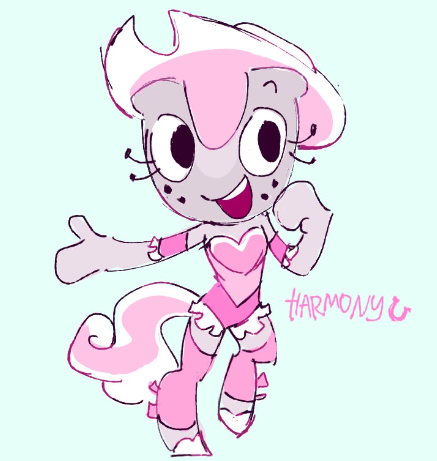 NEW DANDYS WORLD OC, HARMONY ℧🩷

SHEZ BASICALLY LIEK A SHOW PONY, KNOWN FOR HER PERFORMANCES AND APPEARANCE. SHEZ NOT ACTUALLY A SKILLED COWBOY, BUT SHEZ ALSO SOUTHERN. I ALZO SHIP HER WITH DYLE CUZ HE LIKES PONIES 🐴 LUV EM A LOT‼️

#dandysworld #dyle #dandysworldoc #ocxcanon