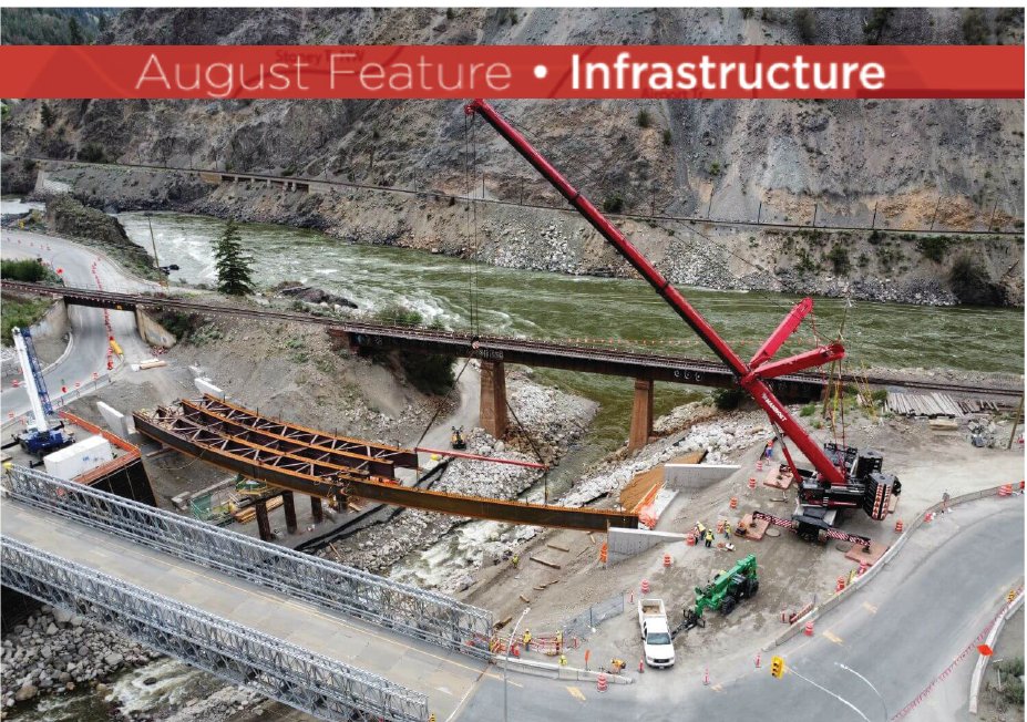 Journal of Commerce (@joc_canada) on Twitter photo INFRASTRUCTURE FEATURE: <a href="/kiewit/">Kiewit</a> Engineering Group Canada ULC has won a 2025 Award of Excellence from the Association of Consulting Engineering Companies British Columbia for its B.C. Highway Reinstatement Program – Highway 1 Nicomen River Bridge project.
tinyurl.com/uvp46pvf INFRASTRUCTURE FEATURE: <a href="/kiewit/">Kiewit</a> Engineering Group Canada ULC has won a 2025 Award of Excellence from the Association of Consulting Engineering Companies British Columbia for its B.C. Highway Reinstatement Program – Highway 1 Nicomen River Bridge project.
tinyurl.com/uvp46pvf