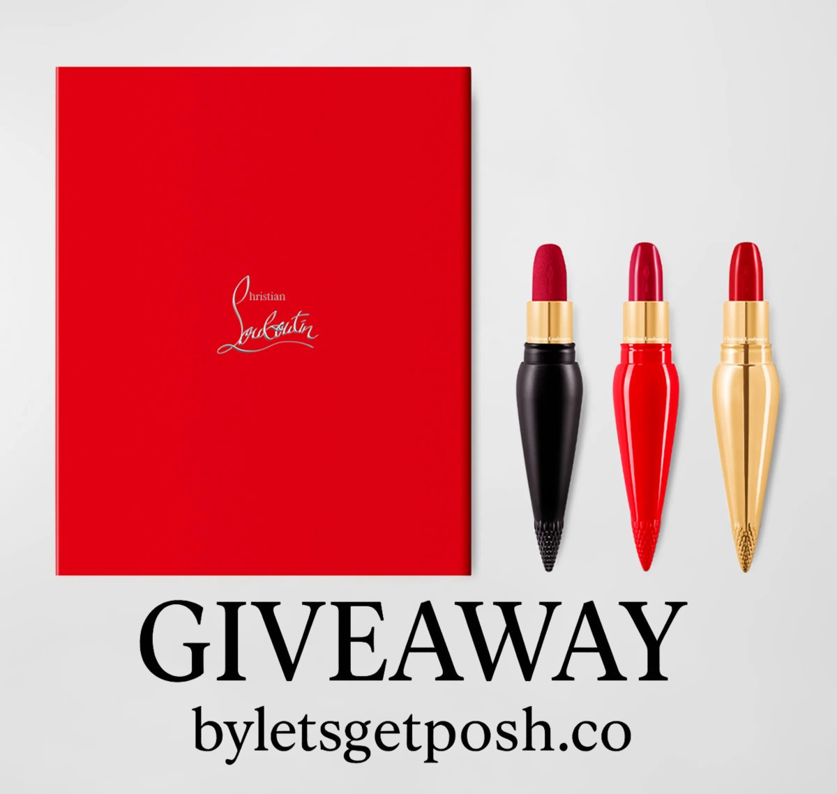 💄 Win the ultimate luxury lip set! 💄   Christian Louboutin Rouge Lip Trio gleam.io/g9wKH/win-the-… #win via @GleamApp