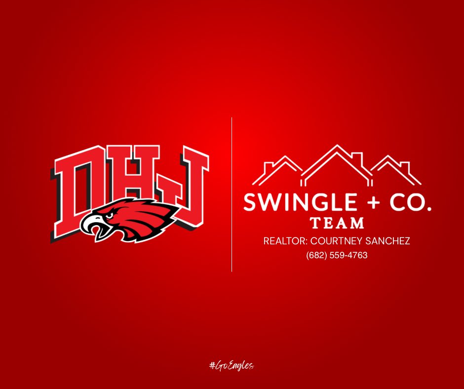Welcome to The Hill Courtney Sanchez with the Swingle + CO team. 

We are excited to announce our sixth Football Game Day sponsor for the 2025 season! 

Thank you for believing in our student-athletes and athletic programs! 

#GoEagles🦅