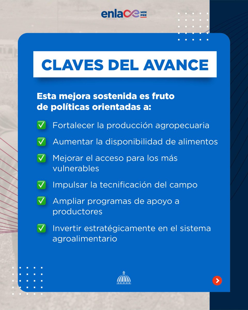 República Dominicana logra un hito histórico en seguridad alimentaria 🇩🇴✨