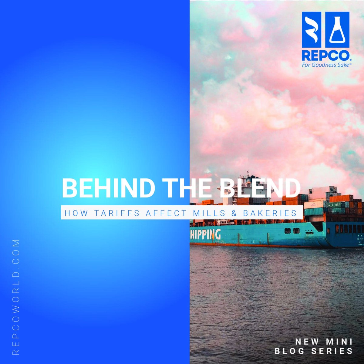 REPCOWORLD's tweet image. 📢 Introducing our new #blog series: Behind the Blend

In our first Behind the Blend post, we unpack how sudden #tariffs affect vitamins, enzymes, and carriers, and how #REPCO helps customers stay steady when the ground shifts.

Read it here: hubs.la/Q03BF02c0