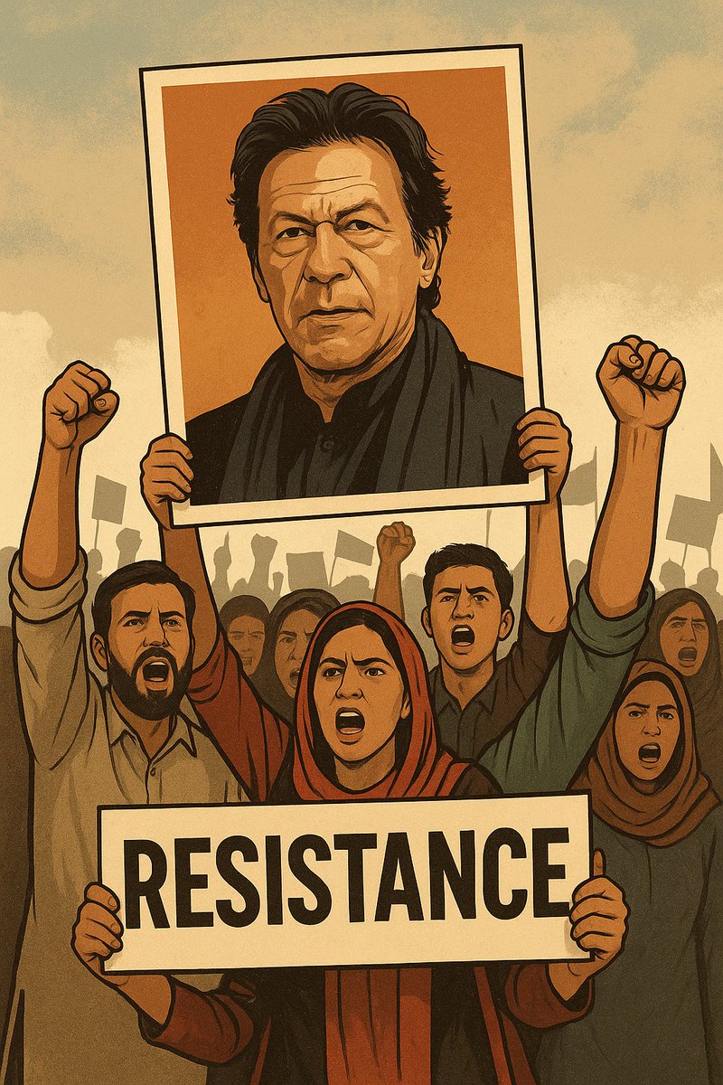 You don’t win freedom by shaking hands with those who chained it.
Compromise is the graveyard where revolutions are buried.
Follow your leader’s courage, not the comfort of deals.
 #سمجھوتہ_نہیں_حقیقی_آزادی