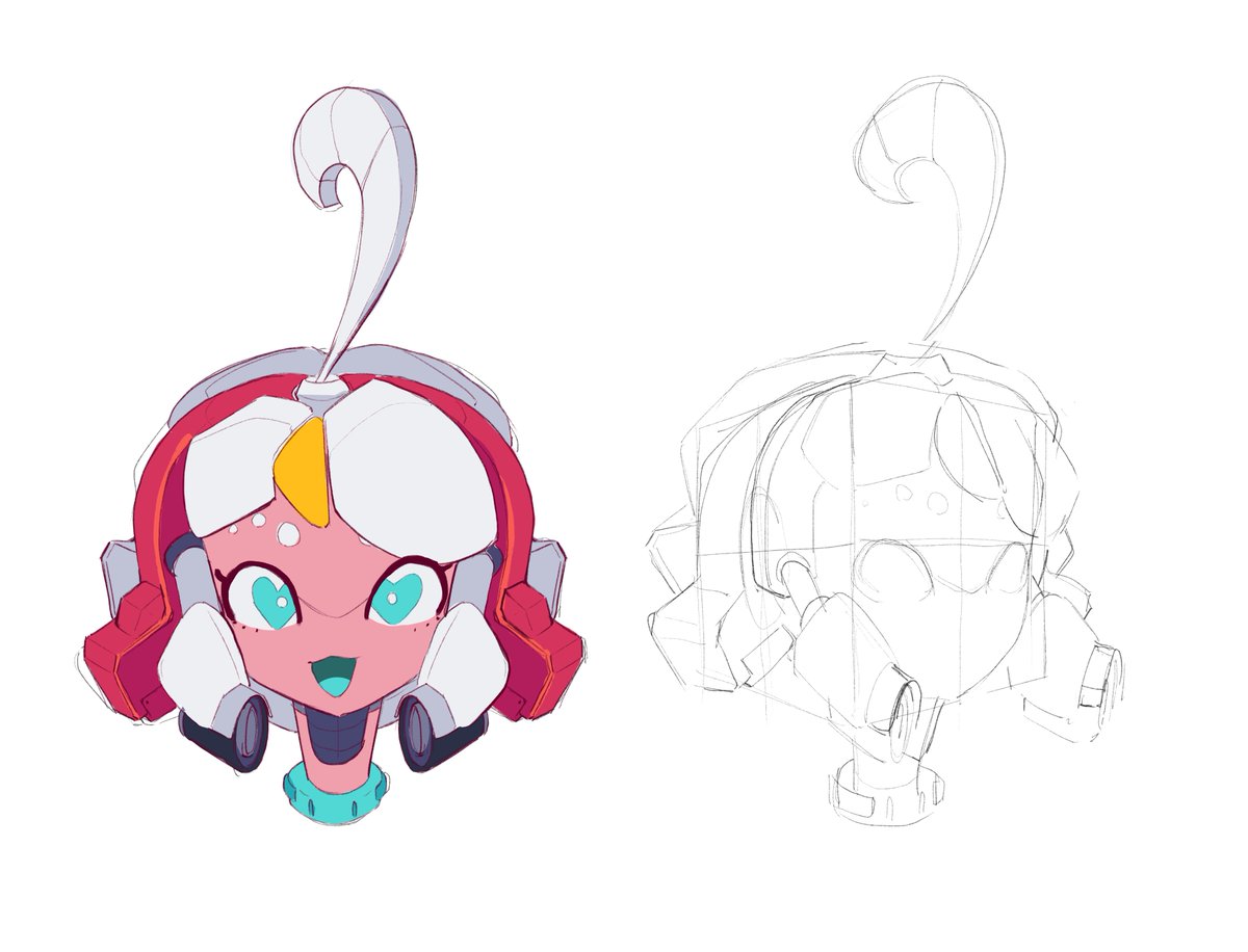 rllcle's tweet image. First step in converting Sayu into a robot 
Full body still in progress 😛