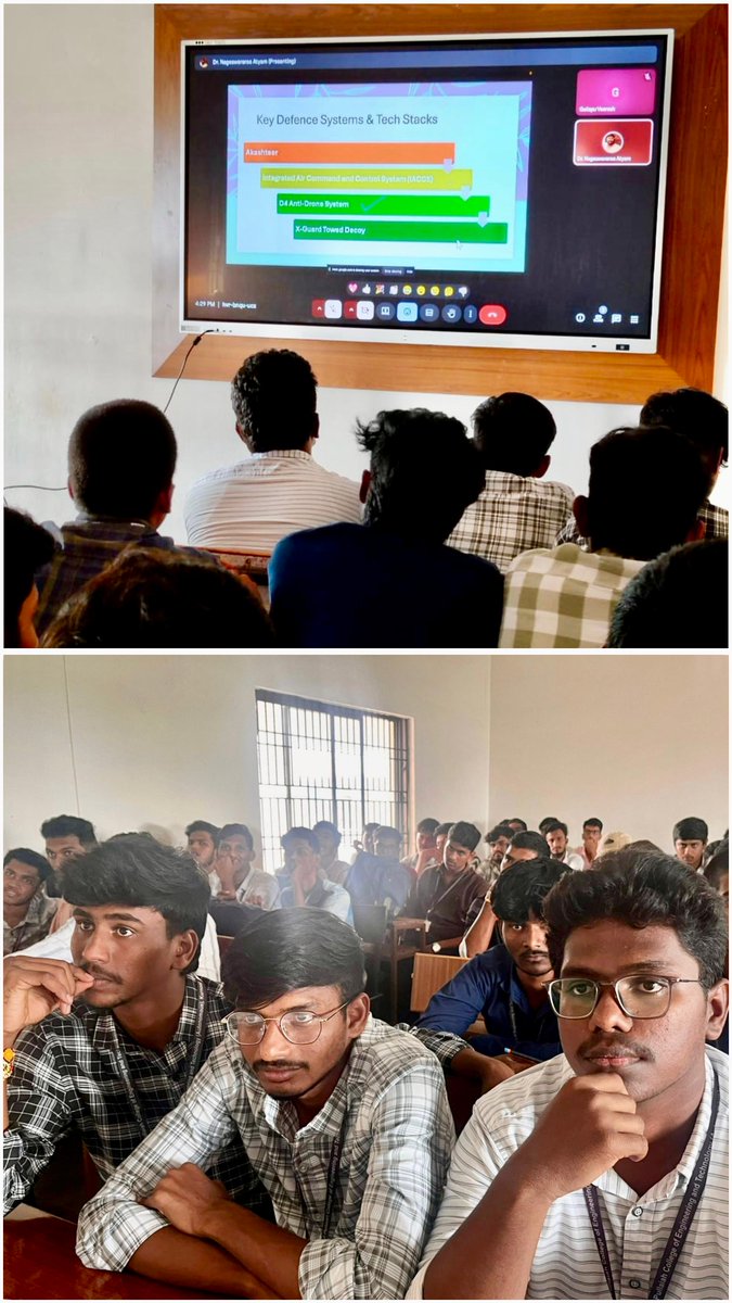 gpcetofficial's tweet image. 🚀 Expert Lecture on “Applications of AI & ML in Modern Defence Systems” 🇮🇳
#ComputationalIntelligence #Innovation #FutureTech