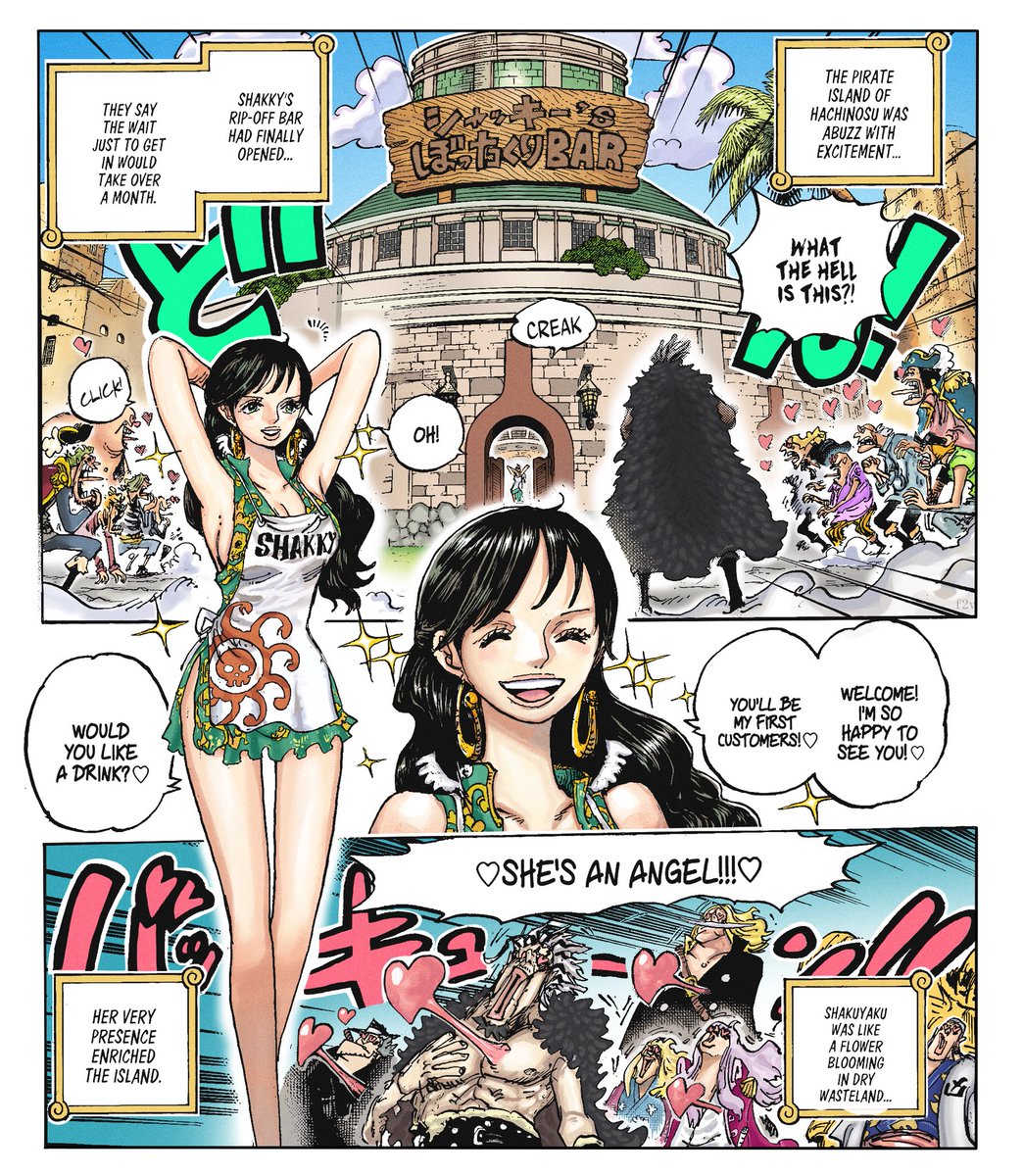 F2V's tweet image. "The Treasure Of Hachinosu" Shakky
#ONEPIECE #ONEPIECE1157