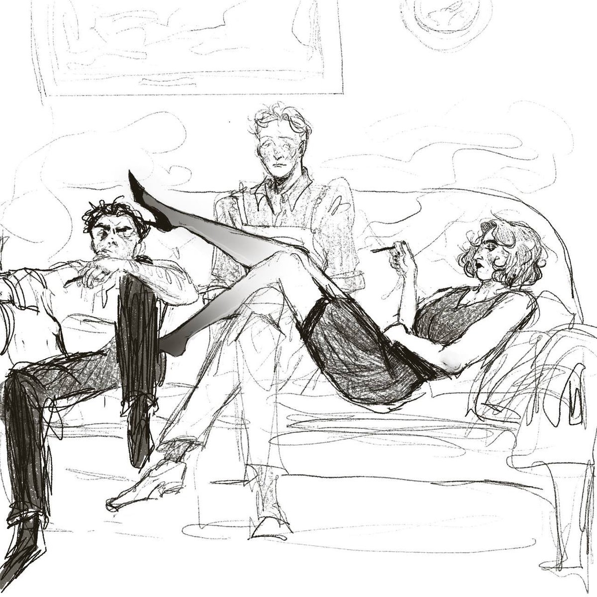 nonelyrabbers's tweet image. need to tell you the truth. i like them #homestuck #docscratch #spadesslick #snowman