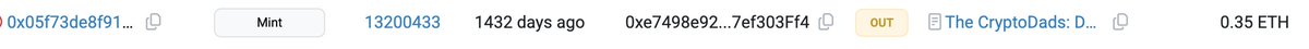 Ten years of etherscan and five years of minting NFTs for myself. This is my first mint, just over 1400 days ago.  Happy 10th anniversary!  

#10YearsofEtherscan
<a href="/etherscan/">etherscan.eth</a>