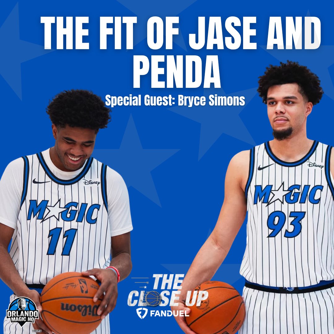 Orlando Magic HQ (@omagichq) on Twitter photo In the latest episode of The Close Up, <a href="/MotorCityHoops/">Motor City Hoops</a> shares how he thinks Jase Richardson and Noah Penda will fit in with the Magic.
Check out the full episode now!
Listen:
episodes.fm/1487528326?vie…
YouTube:
youtu.be/mecYR4FS0Ro
#OrlandoMagic #MakeItMagic In the latest episode of The Close Up, <a href="/MotorCityHoops/">Motor City Hoops</a> shares how he thinks Jase Richardson and Noah Penda will fit in with the Magic.
Check out the full episode now!
Listen:
episodes.fm/1487528326?vie…
YouTube:
youtu.be/mecYR4FS0Ro
#OrlandoMagic #MakeItMagic