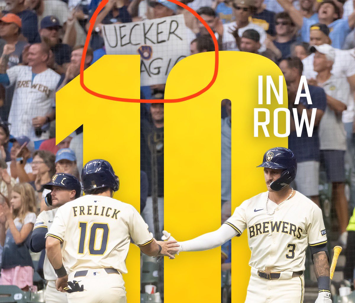 AdamMcCalvy's tweet photo. Are you the fan who brought this sign to the ballpark on Monday night? I want to talk to you, so message me, please! https://t.co/VDIHdIDQK7