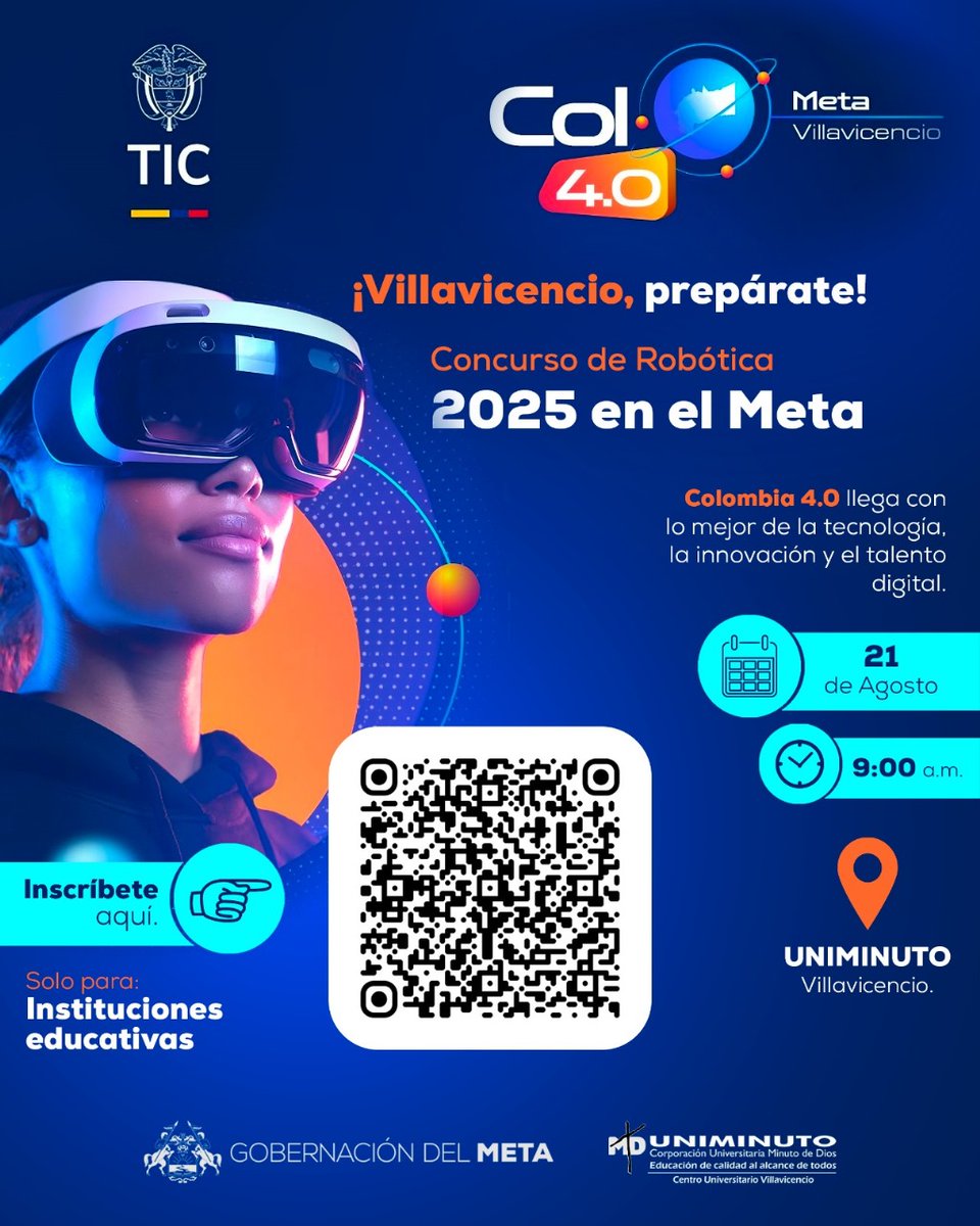 ✅ ¡Regístrate ahora en 🔗 col40.co y vive la experiencia <a href="/Col4punto0/">Colombia 4.0</a> ! 

🔁 Comparte este link con tu equipo, comunidad o amigos. ¡La entrada es gratuita!