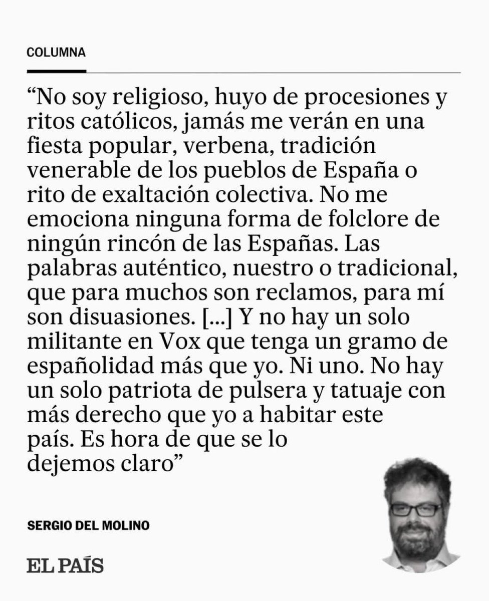 quintanapaz's tweet photo. Nunca he entendido bien a la gente que exhibe su falta de vínculos con su patria, o con sus padres, o con sus amigos.

Supongo que es algún modo extraño de petición de auxilio. https://t.co/rZfXXwbRvQ