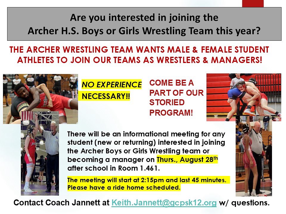 Archer Wrestling (@archerwrestling) on Twitter photo 