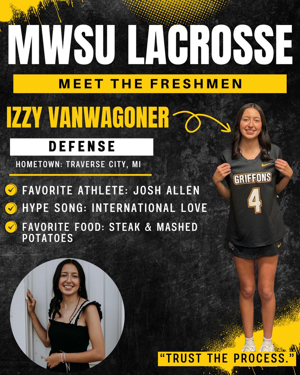 Griffon Lacrosse (@griffonlax) on Twitter photo Introducing the incoming freshmen - #4 Izzy VanWagoner is up next! 
Defense | Traverse City, MI Introducing the incoming freshmen - #4 Izzy VanWagoner is up next! 
Defense | Traverse City, MI