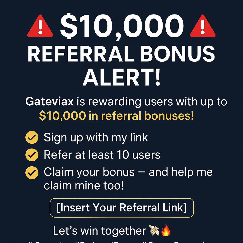 Gateviax's tweet photo. @Megatron_ron Ready to trade crypto, gold, or stocks—on your own or by copying experts? Sign up at https://t.co/bppRRe1laX and explore powerful tools designed for smart investing. https://t.co/3bx9aalYGb