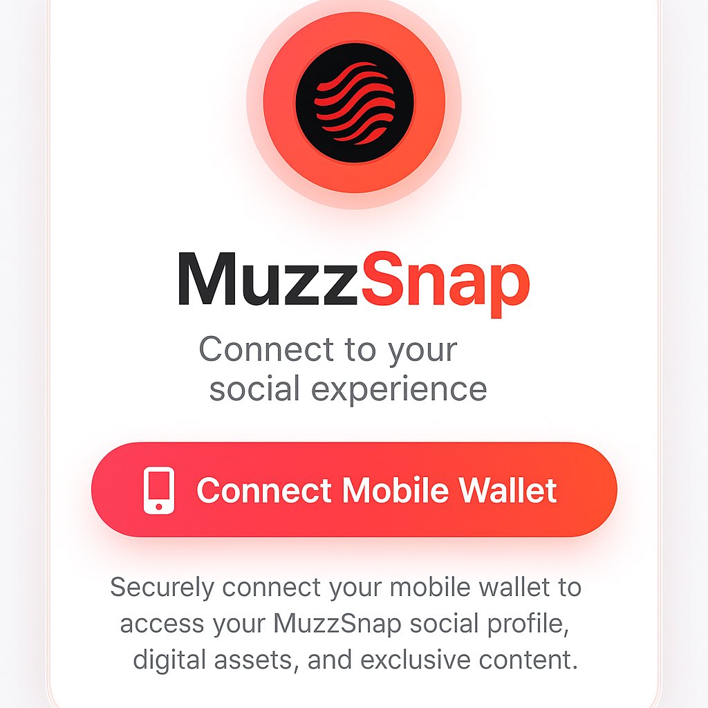 MuzzleToken's tweet image. Introducing MuzzSnap
A new way to connect your social life with Web3!

🐾 Share moments!!!…
📸 Post, comment, and interact
🔗 Connect your mobile wallet
🌐 Access exclusive content

This is just the beginning…
#MuzzSnap #Web3 #SocialFi #CryptoCommunity #MemeTech