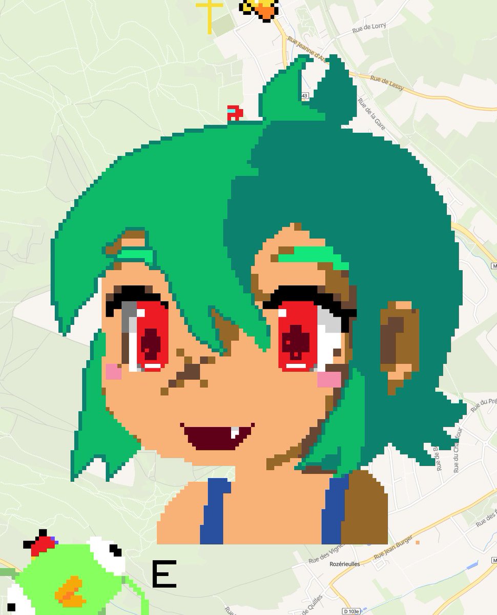 I did a thing on wplace.live :D <a href="/MelFunnySmell/">NurseMel! 🇨🇭</a>