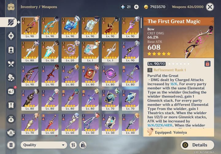 cibloomie's tweet photo. wts akun genshin ar59 wl 9 

rate off, server asia
constellation: diluc c2, qiqi c1, keqing c2
ayaka and itto sign
15 characters limited 5stars
low exploration (sumeru dan update setelahnya)
650k bisa nego tipis
#zonauang #wtsgenshin #zonajajanᅠᅠ https://t.co/bu062ex4xT