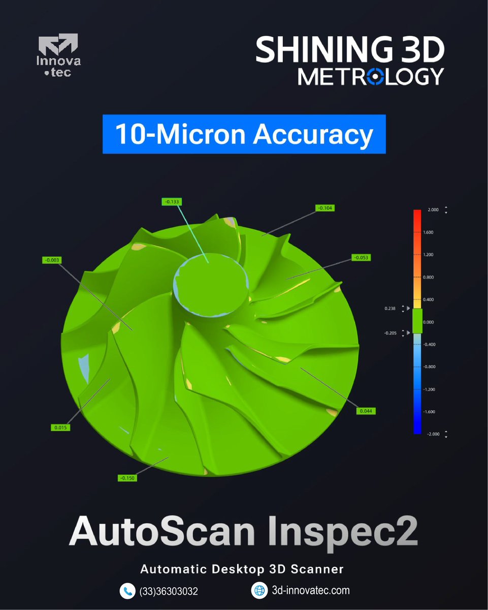 3dinnovatec's tweet image. Conozca AutoScan Inspec2 
🔗 Explora más:hubs.ly/Q03Cj0tN0
📲Escríbenos para una demo.
🌐3d-innovatec.com/autoscan-inspe…

#autoscaninspec2 #shining3d #inspection #3DScanning #qualitycontrol #3dinnovatec