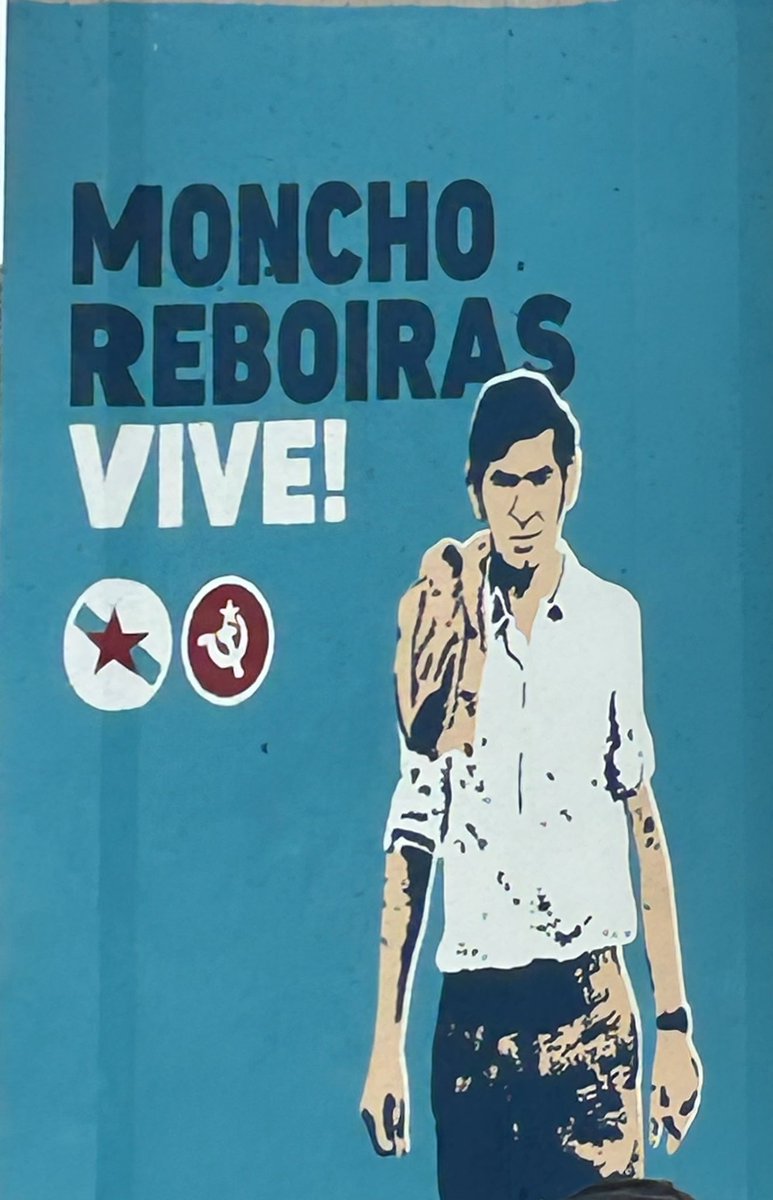bngboiro's tweet photo. Participamos da homenaxe á figura de #MonchoReboiras, porque é imprescindible coñecer a nosa historia e recoñecer a quen deu a súa vida por #Galiza e por NÓS. 
#MonchoReboirasVive 
#SementeDeVencer https://t.co/kg8143r1W4