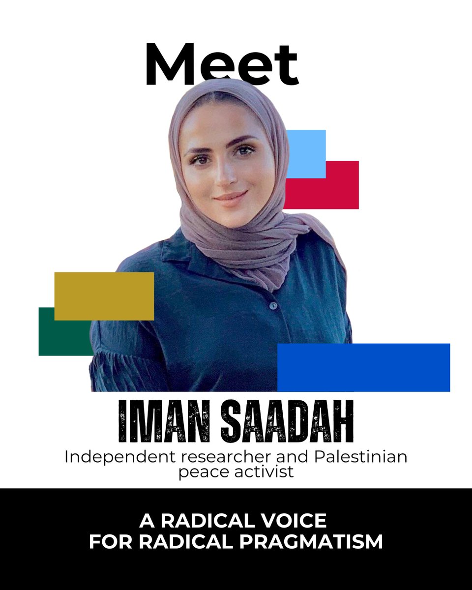 “I was raised to fear the other, but my heart chose to see the human first. I believe a Palestinian and a Jewish woman can cry together… and rise to build peace.”

Iman Saadah is an independent researcher and Palestinian peace activist based in Hebron. She holds a Master’s