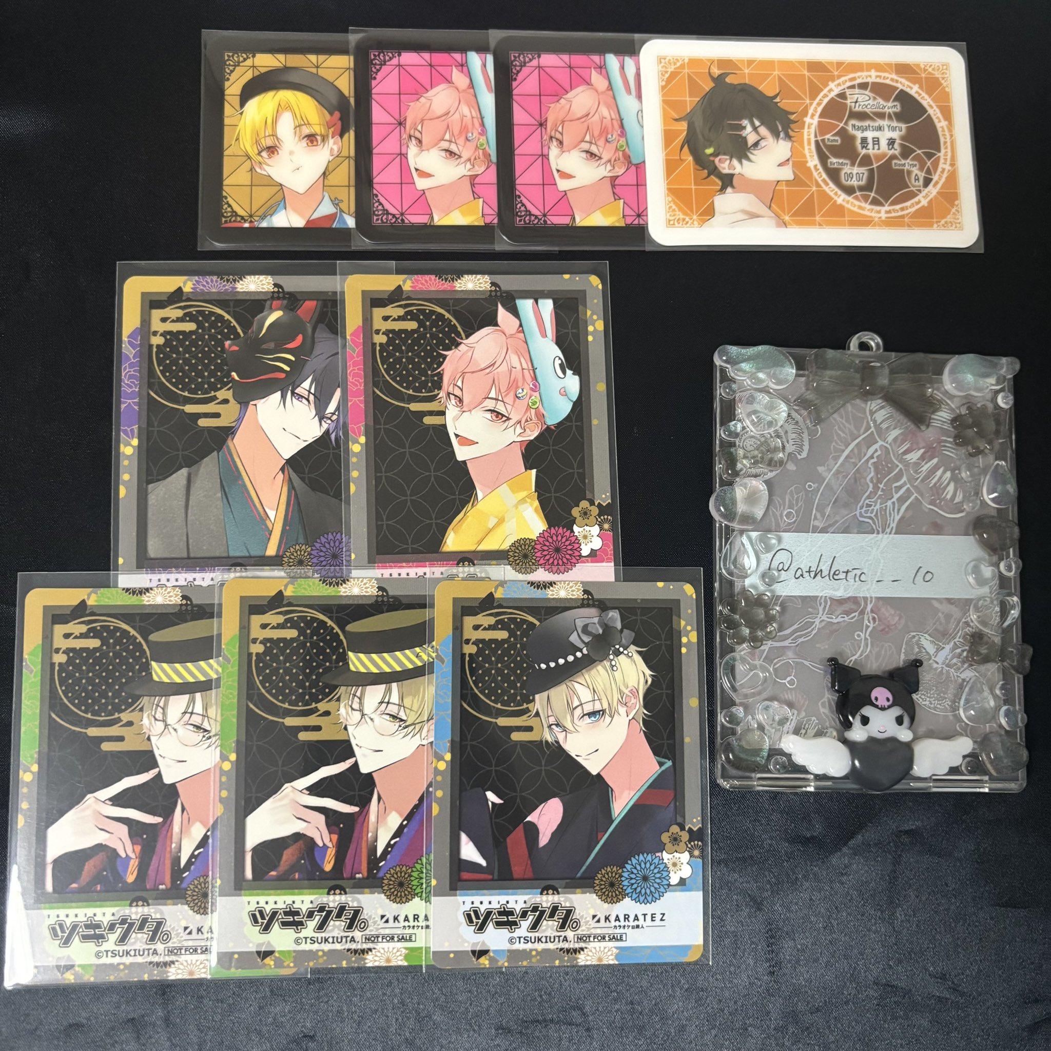 【激レア】ツキウタ。　MMF　カラ鉄　コラボ　会員証　クラビ 激レア】ツキウタ。 MMF カラ鉄 コラボ 会員証 クラビ
