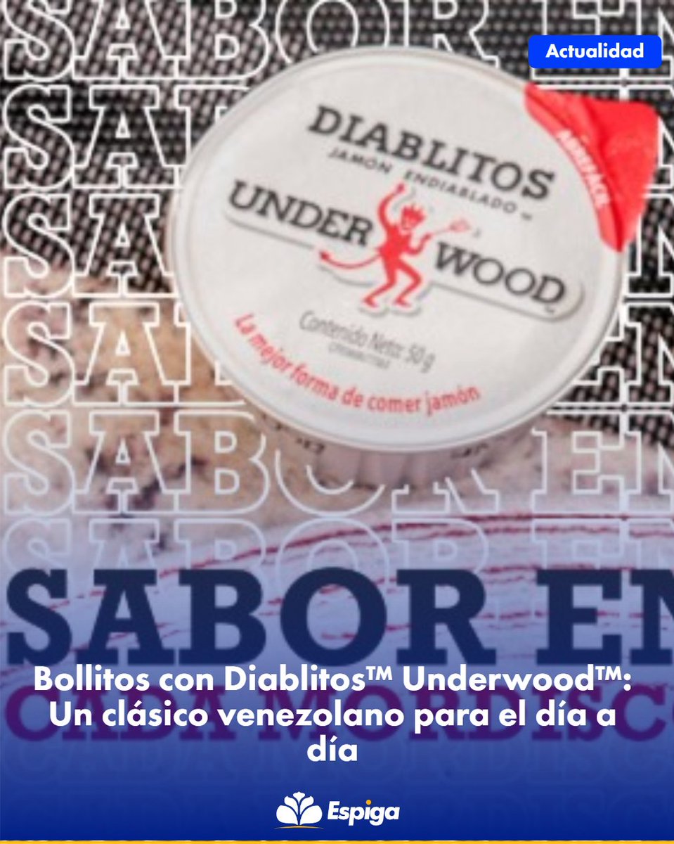 📌Bollitos con Diablitos™ Underwood™: Un clásico venezolano para el día a día

🔗 Ver más: espiganoticias.net/Actualidad/bol…

📅 agosto 13, 2025

#13Ago, #BollitosConDiablitos, #DiablitosUnderwood