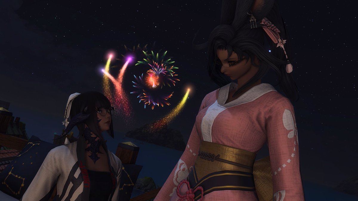 "No matter where, so long as we're under the same moon, I'll always find my way back to you."

#gpose #ffxivgposers