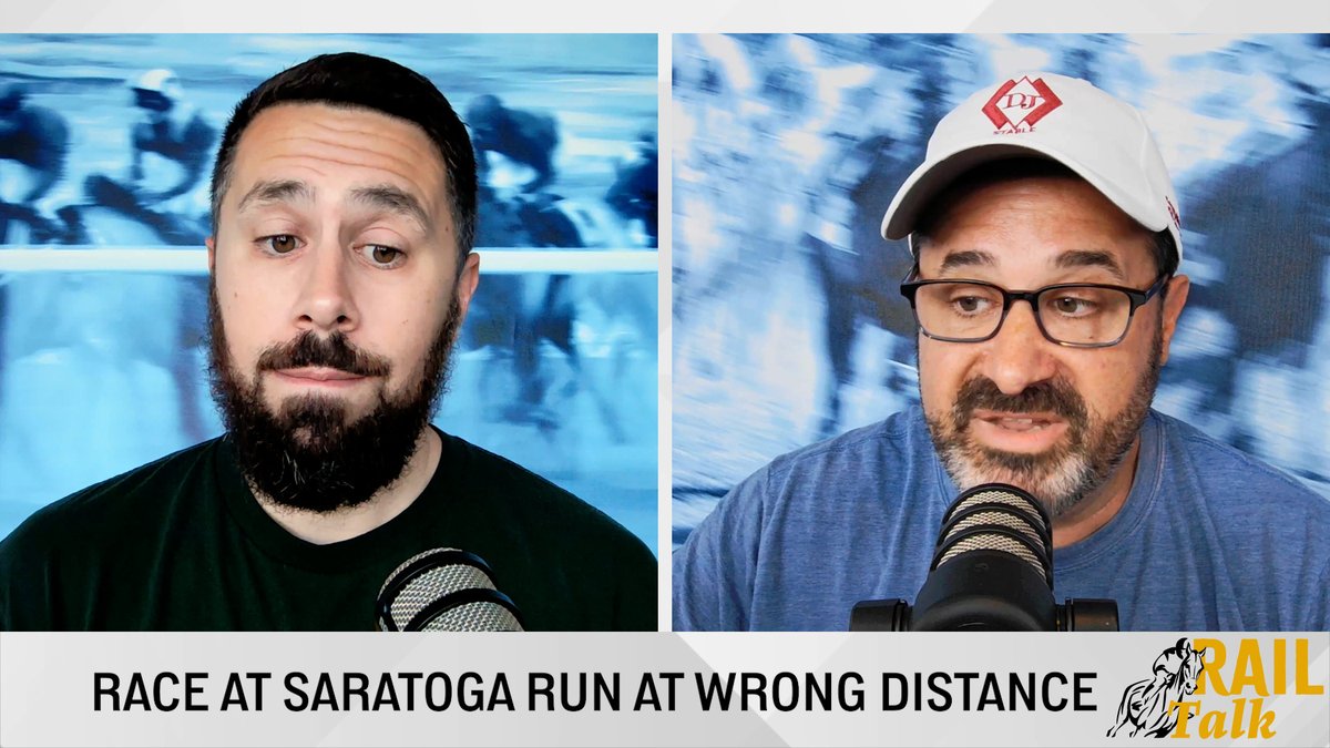 Rail Talk (@rail_talk) on Twitter photo This week hosts <a href="/JoeBiancaWPT/">Joe Bianca</a> & <a href="/JonGreen2022/">Jonathan Green</a> discuss NYRA's latest gate misplacement, look foward to LA CARA & NITROGEN running for <a href="/markecasse/">Mark Casse</a> in the Alabama, an announcement from <a href="/DJ_Stable/">DJ Stable</a> and much more.
youtu.be/L2ZLbr9tL3Q This week hosts <a href="/JoeBiancaWPT/">Joe Bianca</a> & <a href="/JonGreen2022/">Jonathan Green</a> discuss NYRA's latest gate misplacement, look foward to LA CARA & NITROGEN running for <a href="/markecasse/">Mark Casse</a> in the Alabama, an announcement from <a href="/DJ_Stable/">DJ Stable</a> and much more.
youtu.be/L2ZLbr9tL3Q