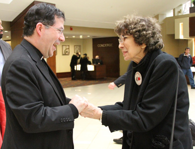 Rest in peace, Nellie Gray, founder of the <a href="/March_for_Life/">March for Life</a> and a true prolife warrior. She was so supportive of the work of <a href="/Priestsforlife/">Priests for Life</a> and <a href="/regretabortion/">SilentNoMoreCampaign</a>. Today is the anniversary of her death in 2012. Here she is with <a href="/frfrankpavone/">Frank Pavone</a>