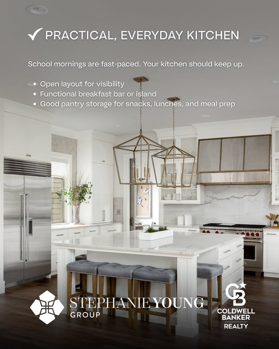 the_stephyoung's tweet photo. 🎒✏️ Back to school means back to routines — and the right home can make all the difference. From easy morning flows and quiet study spots to safe neighborhoods and spacious bedrooms, every detail counts when it comes to supporting your family’s lifestyle. https://t.co/HMm62ciHo3