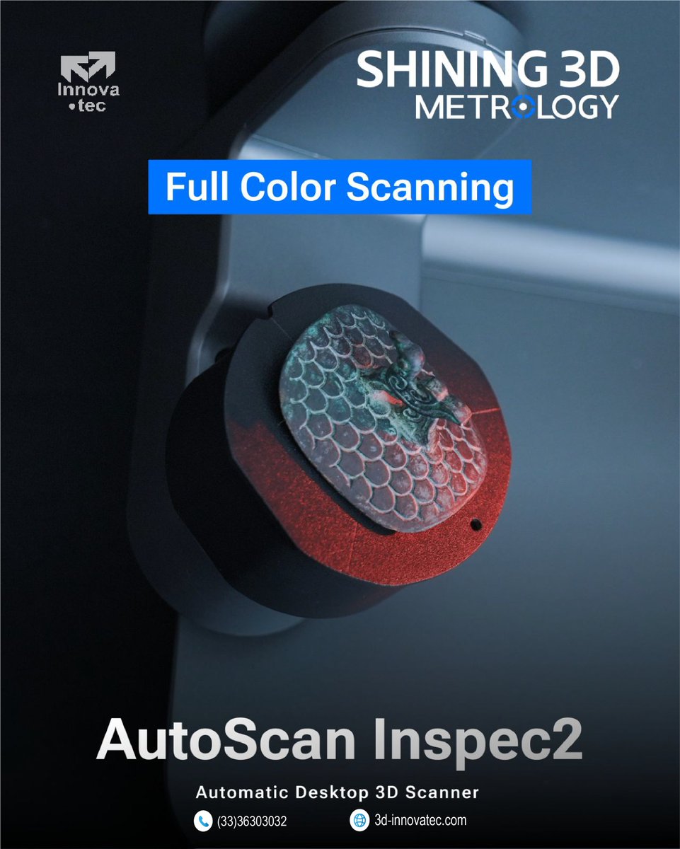 3dinnovatec's tweet image. Conozca AutoScan Inspec2 
🔗 Explora más:hubs.ly/Q03Cj0tN0
📲Escríbenos para una demo.
🌐3d-innovatec.com/autoscan-inspe…

#autoscaninspec2 #shining3d #inspection #3DScanning #qualitycontrol #3dinnovatec