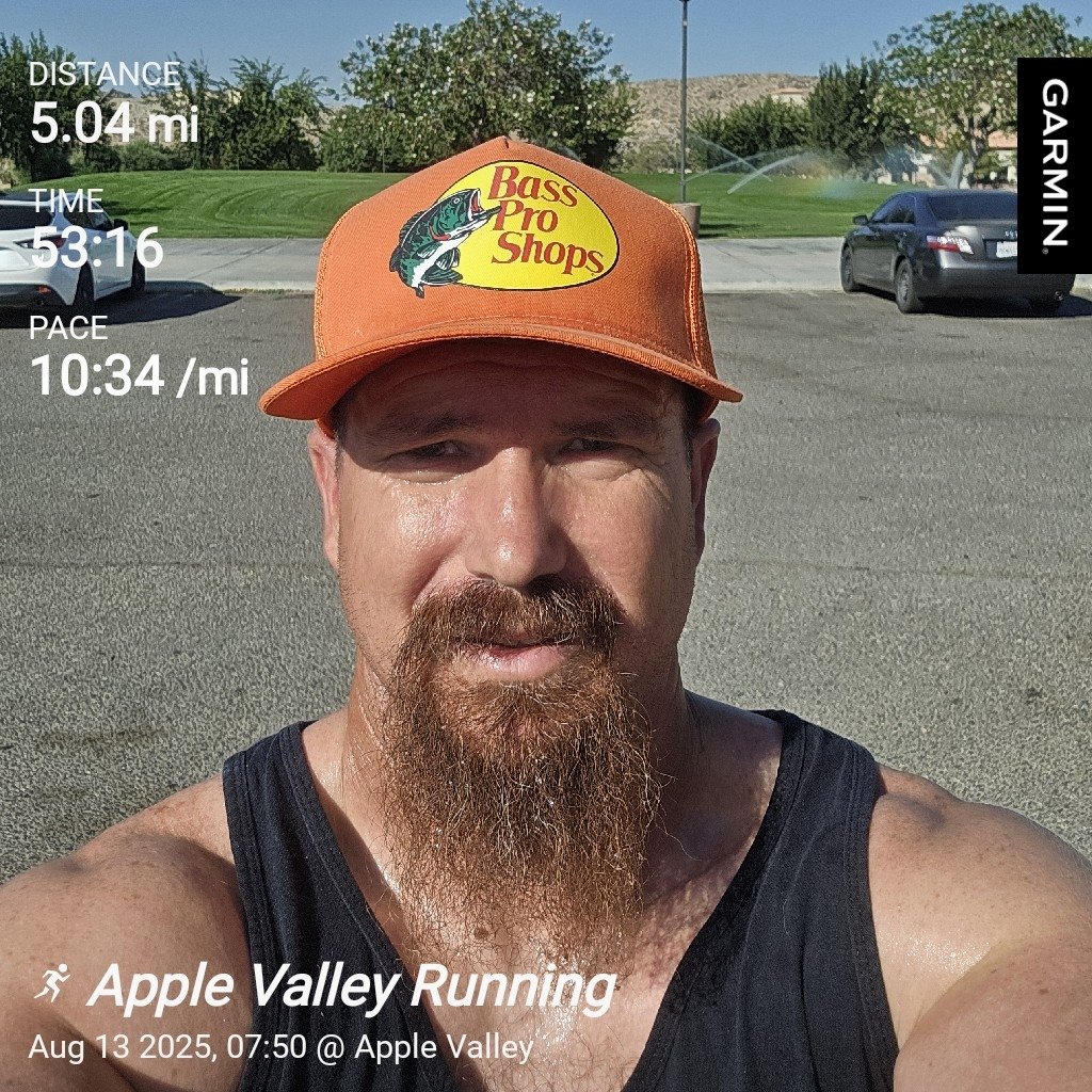 chrishert1's tweet photo. Not my best time, but it felt good to get a longer run in. It's amazing how many different muscles you use jogging vs. backpacking. I definitely need to work back into long runs. #beatyesterday @Garmin @ovrout https://t.co/zknVOie8j9