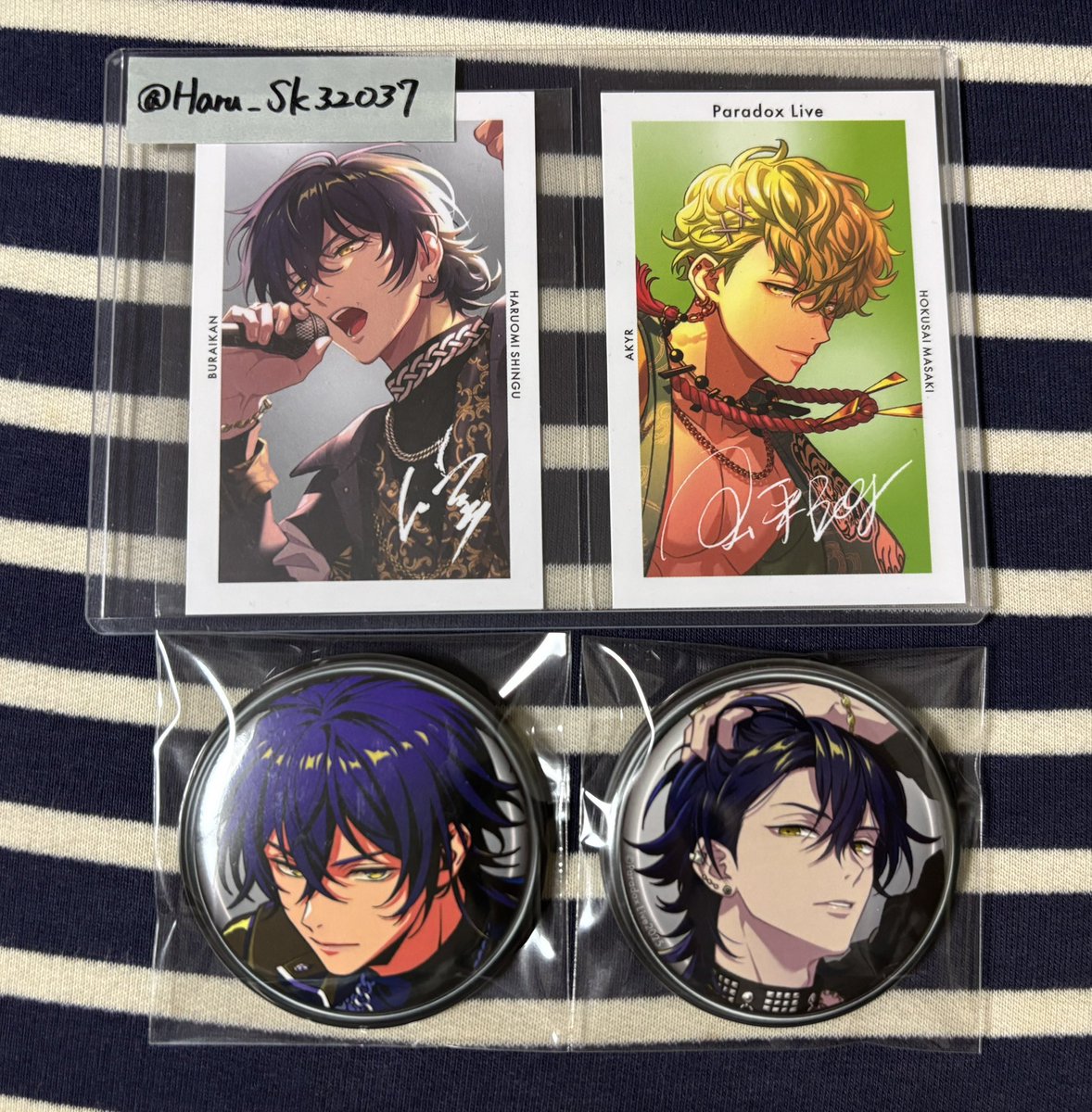 パラライ 辰宮晴臣 6周年 缶バッジ 14枚 辰宮晴臣 Chill out time